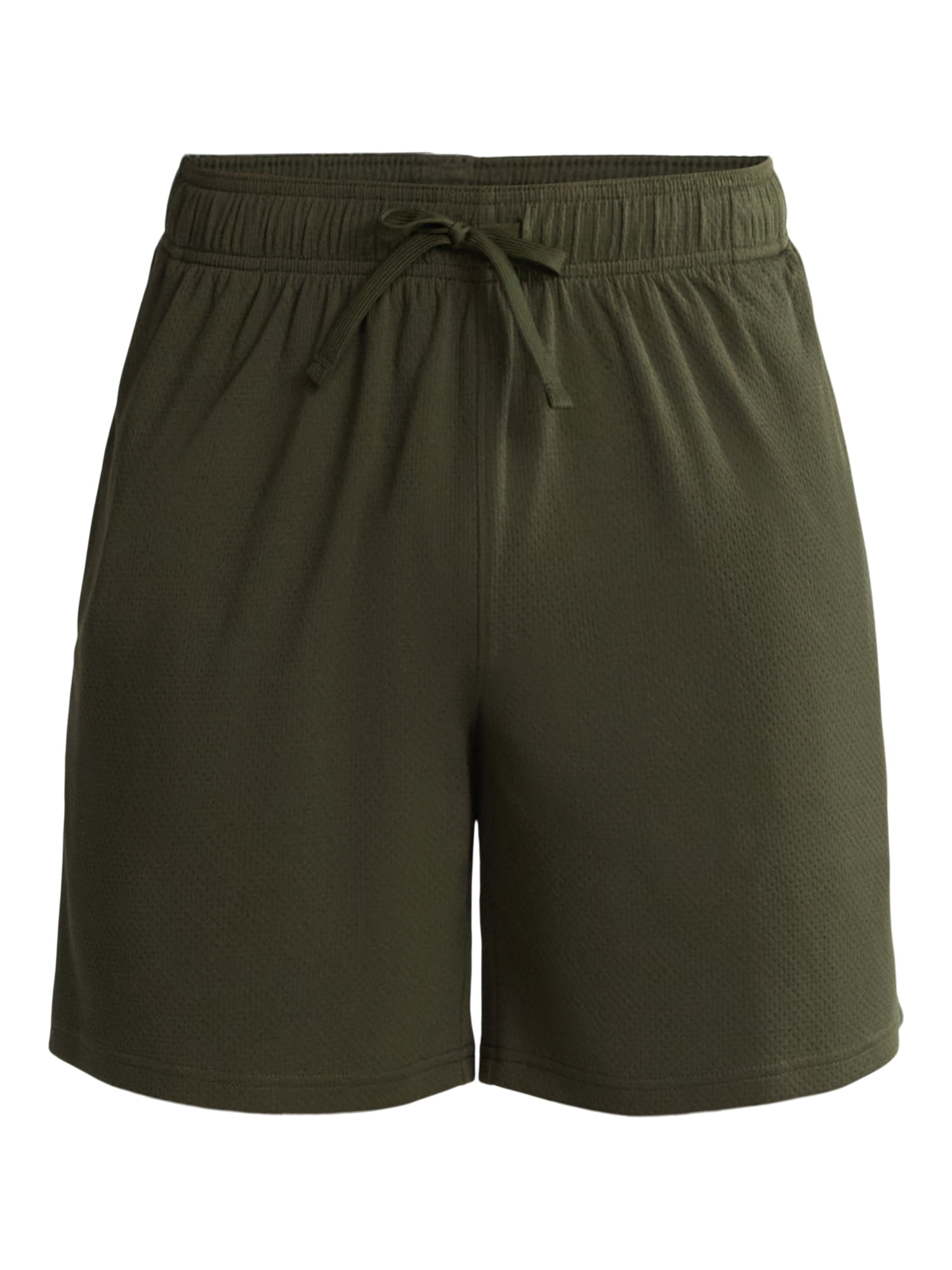 Athletic Works Men's and Big Men's Mesh Shorts, 7" Inseam, Sizes S-5XL