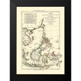thumbnail image 2 of Santini 11x14 Black Modern Framed Museum Art Print Titled - China Sea Asia - Santini 1794, 2 of 5