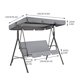 thumbnail image 2 of Funda de repuesto para silla de patio exterior con cojín de 3 plazas | Impermeable, con protección solar, de tejido de tafetán de poliéster 210D, 2 of 4