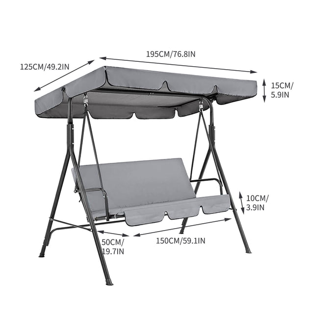 Birdeem Cover Canopy Cover and Garden Chair Outdoor Sunscreen