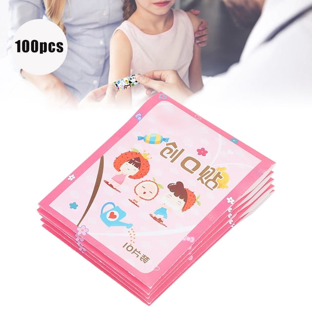 Vendaje 100 Uds Vendaje Transpirable De Dibujos Animados Bonitos ANGGREK