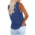 thumbnail image 2 of Sherrylily Women Tank Tops Crew Neck Sleeveless Casual Loose Fit Tee Shirts S-2XL, 2 of 7