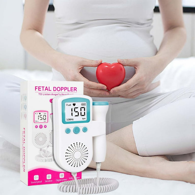 Ygdeyg Portable Heart Rate Monitor - Rechargeable & Handheld Health Tracker - Easy Home Use With Lcd Display