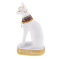 thumbnail image 6 of Ancient Goddess Cat Pharaoh Figurine Statue Decoration White, 6 of 10