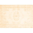 thumbnail image 1 of Ahgly Company Indoor Rectangle Abstract Orange Contemporary Area Rugs, 3' x 5', 1 of 1