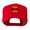 Red, variant on Basketball with Wording Inside Embroidered Cap Cap - Red OSFM