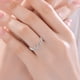thumbnail image 3 of Anillo inspirador, anillo para mi hija, anillo de onda ajustable con apertura, anillo abierto, calidad en la que puede confiar, 3 of 9