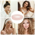 thumbnail image 6 of Unique Bargains 1 Pc Breathable Wig Band Hollow Wig Grip Band 8.66"x1.57" Light Pink, 6 of 6
