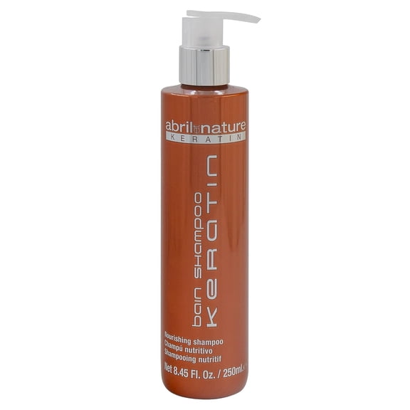 April Et Nature Shampoo with Keratin – 250 ml- 8.45 oz