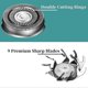 thumbnail image 2 of Shaver Replacement Blade,compatible With Skull Carver Pitbull Gold Pro/platinum Pro/silver Replacement Blades,waterproof With Brush,4 Pcs., 2 of 5