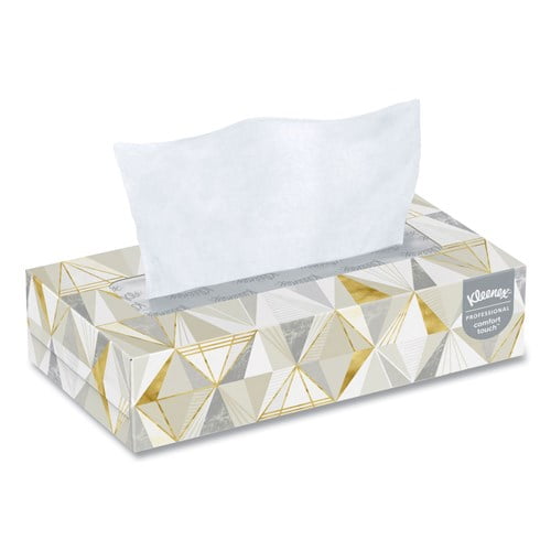 2-Ply White Facial Tissue 125/Box 12/Carton Kleenex 