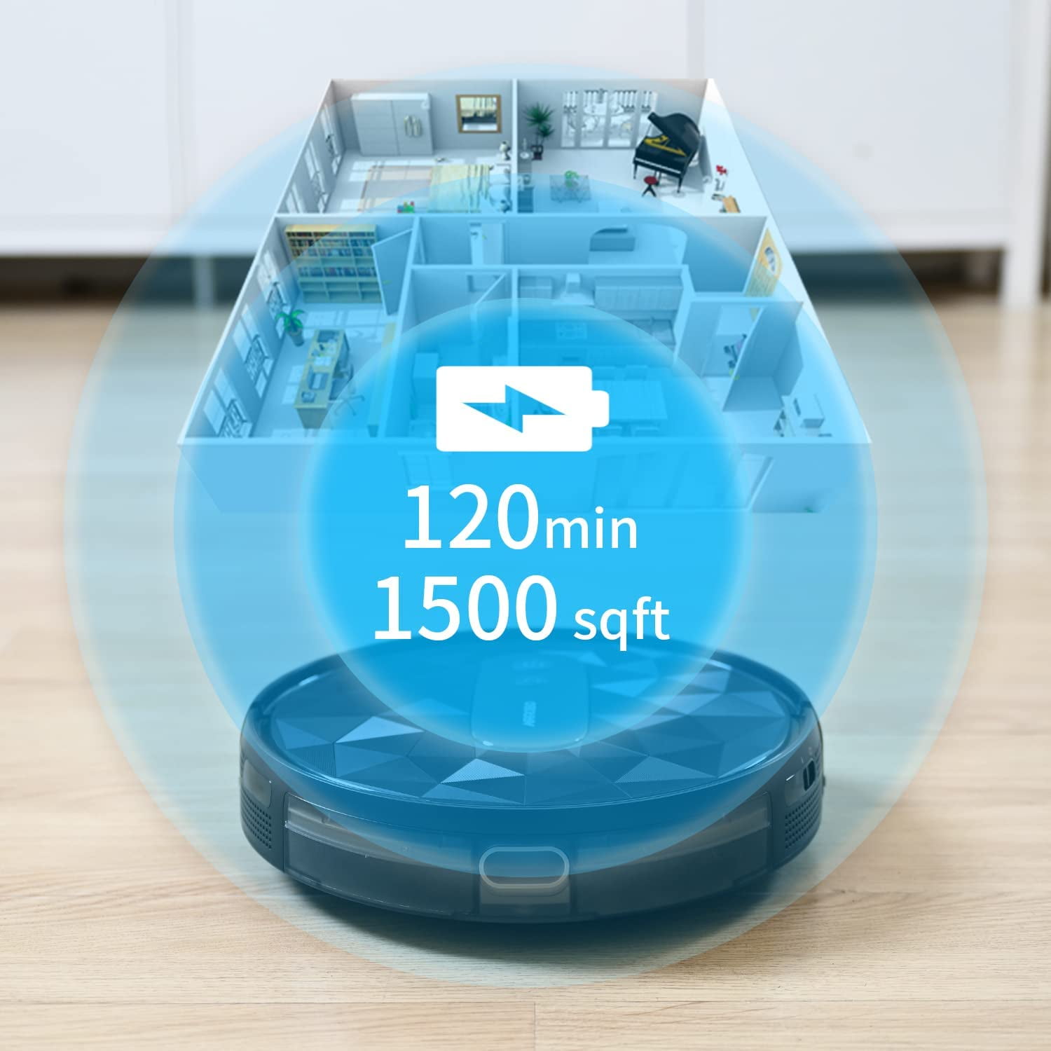AIRROBO P20 Robot Vacuum, Self-Charging, 2800Pa, 120 Mins AIRROBO P20 Robot Vacuum, Self-Charging, 2800Pa, 120 Mins