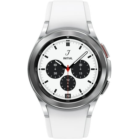 Pre-Owned Samsung Galaxy Watch4 Classic Stainless Steel Smartwatch 42mm Bluetooth Silver - SM-R880NZSAXAA (Good)