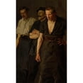 thumbnail image 2 of Stanisław Lentz 11x14 Black Ornate Wood Framed Double Matted Museum Art Print Titled: Strike (1910), 2 of 5