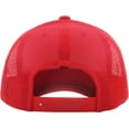 thumbnail image 4 of Classic 6 Panel Mesh Cotton Twill Trucker Cap Adjustable Snapaback Hat, 4 of 5