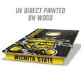 thumbnail image 5 of YouTheFan NCAA Wichita State Shockers 2' x 3' Cornhole Game No Bags, 5 of 5