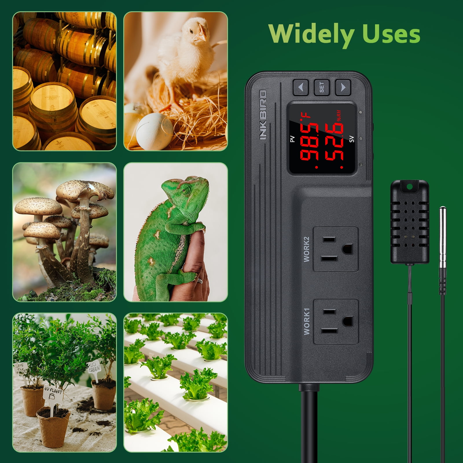 Inkbird ITC-608T Thermoplastic Temperature Controller Thermostat