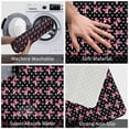 thumbnail image 3 of Susaid polka dot with pink bows Print Doormat,Porch Decor,Housewarming Decor Gift Doormat,Funny Flannel Floor Mat,Funny Doormat 24x16 Inch, 3 of 7