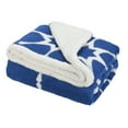 thumbnail image 4 of Flyingstar Sherpa Throws Blanket, Fleece Soft Cozy Blanket Throws for Sofa Bed 50"x60", 4 of 6