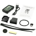 thumbnail image 2 of Lixada USB Rechargeable Wireless Bike Cycling Computer Speedometer with Computer Mount Holder, 2 of 7