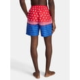 thumbnail image 3 of Fourth of July Men's & Big Men's Americana Swim Trunks from Way to Celebrate, 7" Inseam, Sizes S-3XL, 3 of 5