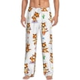 thumbnail image 2 of Lsque Tigers go in for Sports Print Men's Pajama Pants, Lounge Pant - Comfortable Home Wear,Elastic Waistband, Stylish Design-Medium, 2 of 9