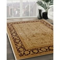 thumbnail image 2 of Ahgly Company Indoor Rectangle Mid-Century Modern Mahogany Brown Oriental Area Rugs, 2' x 3', 2 of 6