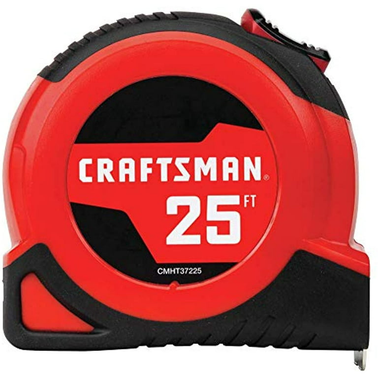 Craftsman CMHT37365S Chromelock 25-ft Auto Lock Tape Measure