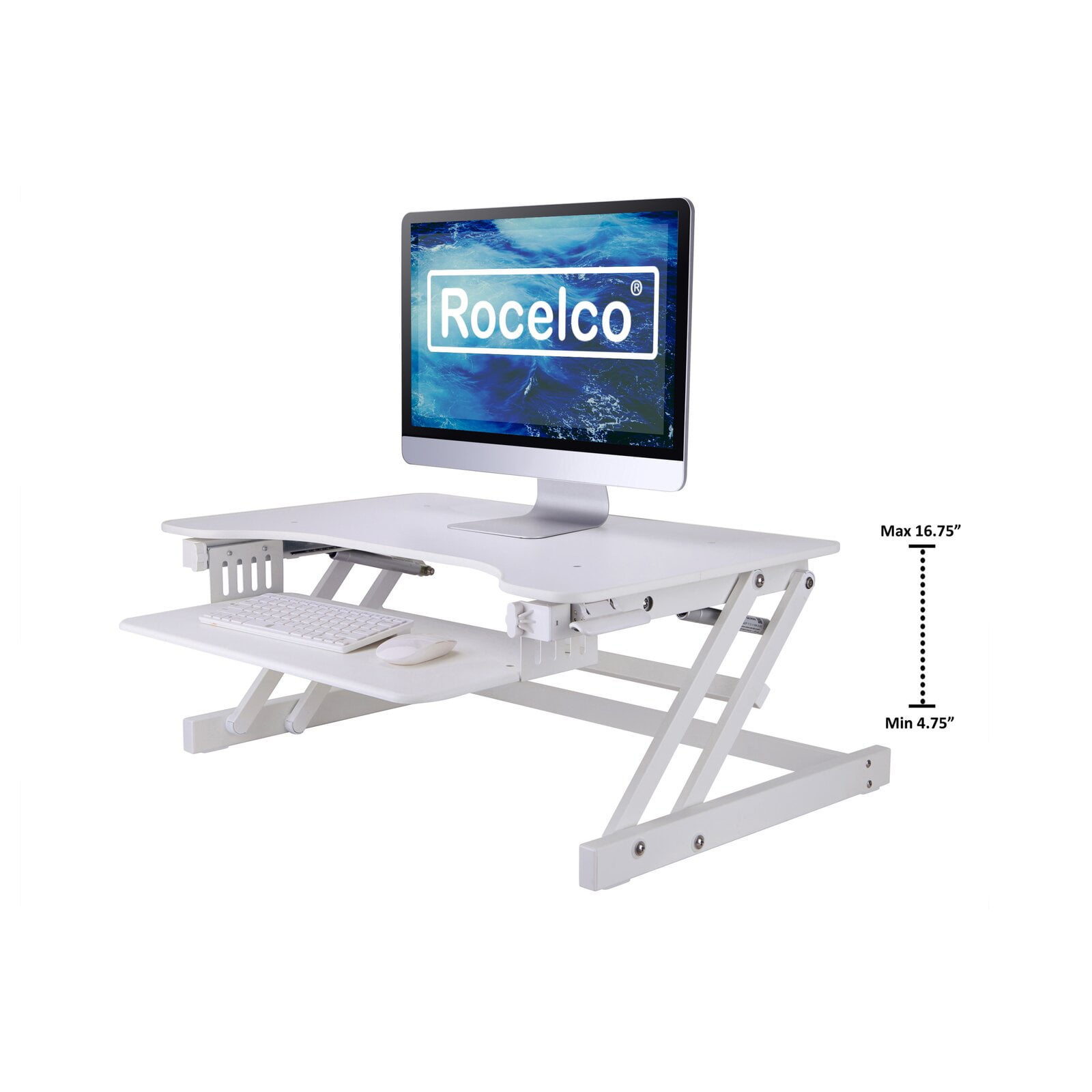 OLIVIA Sit Standing Desk Height Adjustable Ergo Riser ADR 