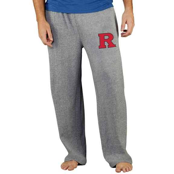Men's Concepts Sport Gray Rutgers Scarlet Knights Mainstream Terry Pants