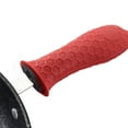 thumbnail image 1 of CRCMURE Apron Sleeve Silicone Pot Handle Set Silicone Kitchen Supplies Pot Handle Set Honeycomb Pot Ear Clip Set, 1 of 4