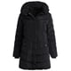 thumbnail image 2 of Chaqueta acolchada Steve Madden, larga y pesada, negra, para mujer, 2 of 7