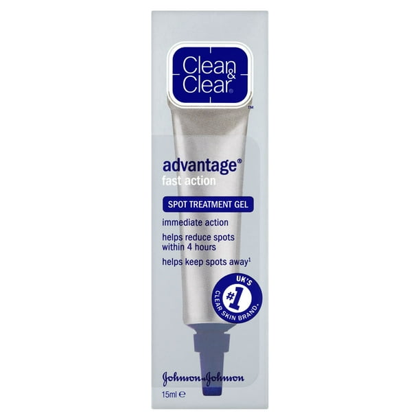 Clean & Clear Advantage Rapid Gel, 15 ml - Imported from the UK