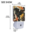 thumbnail image 4 of Yayeee LED Plug in Night Light for The Home with Auto Dusk to Dawn Light Sensors, 2 Pack, Fish Pattern, 4 of 6