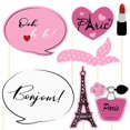 thumbnail image 4 of Blush Set Lip Gloss Sets Eiffel Tower Decor Paris Birthday Party Decorations Paris Photo Props Paris Party Photo Booth Props Kit, 4 of 4