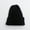 Black, variant on Women Fall Winter New Versatile Casual Knitted Woolen Hat Army Green
