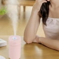 thumbnail image 6 of Usloyux Under $5 Mini Desk Humidifier, Portable Cool Mist Humidifier for Bedroom, Quiet Ultrasonic Humidifier with Color Light, Personal Space Moisturizer, 6 of 6