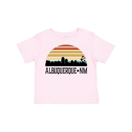 

Inktastic Albuquerque New Mexico Skyline Gift Toddler Boy or Toddler Girl T-Shirt