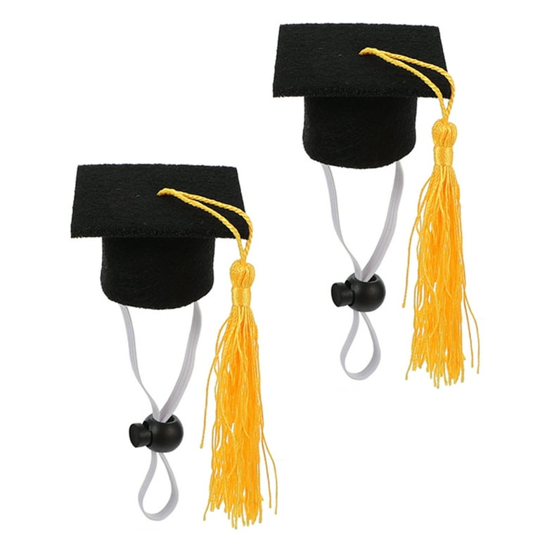 Graduation Cap Dog Hat Cat Puppy Pet Caps Small Minianimal