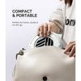 thumbnail image 3 of MelodySusie Mini Nail Dust Collector,HProA 6000RPM Portable Suction Vacuum Fan with 30 Pcs Filter Papers,White, 3 of 9