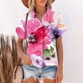 thumbnail image 1 of LSLJS Women's New Printed Plus Size Loose Shirt Top, Casual Womens Tops, 1 of 7