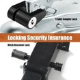 thumbnail image 3 of Hitch Lock Set, Dia 5/8 Inch Trailer Hitch Lock Hitch Receiver Pin Lock for Class III IV 2" and 2-1/2" Receiver, Dia 1/4 Inch Hitch Coupler Lock with 3/4 Inch Span Fits Latch-Type Couplers, 3 of 6