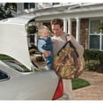 thumbnail image 3 of KidCo PeaPod Plus Portable Kids Sleeping Travel Bed and Tent, Camo, 54L x 34W x 22H in., 3 of 4