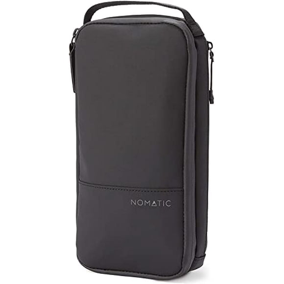 NOMATIC Toiletry Bag for Travel - Great for Travel Size Toiletries - Travel Essentials Wash Bag - Travel Makeup Bag, (Black), Small V2