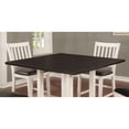 thumbnail image 4 of Furniture of America Pierson II Bottom Shelf Wood Counter Table, Two-Tone, 4 of 8
