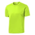 thumbnail image 5 of Yellow Rooster Men's PosiCharge Competitor Polyester Tee Shirt Neon Yellow 4XL, 5 of 8