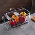 thumbnail image 2 of Clear Plastic Storage Bins Multi-Use Organizer Bins For Food Storage Organization, 2 of 3