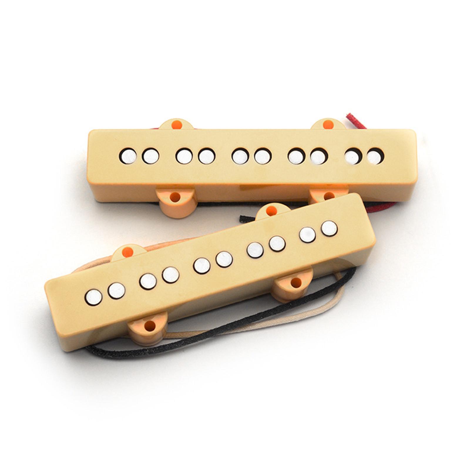 Electric Bass Pickup Single Coil Sound Quality Wide Coverage Powerful Tone Applicable to Various Musical Genres