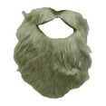 thumbnail image 1 of Accesorios de disfraz Yuyangstore barba falsa bigote adulto gris, 1 of 8