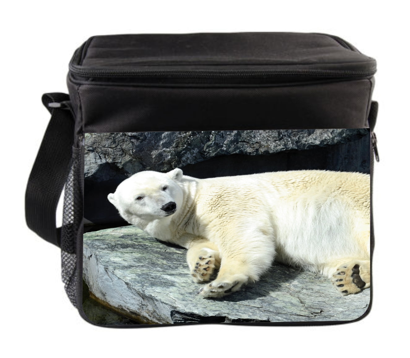 Animal Polar Bear Cross Body Thermo Cooler Lunch Bag For Kids and